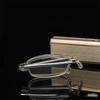 Spring Hinge Readers Small Computer Glasses Trendy Reading Glasses with Case  for Women & Men