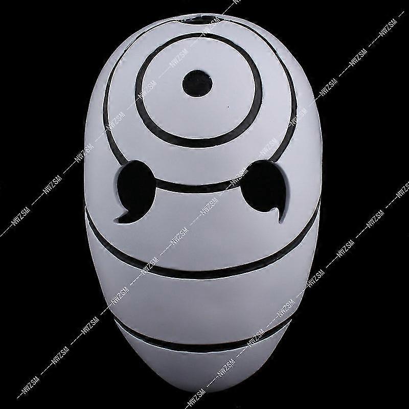 Anime Uchiha Obito Mask Tobi Akatsuki Ninja Cosplay Costumes Pvc Masks Halloween Three-eye Mask Gift