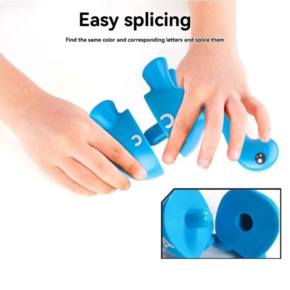 Double-Sided Letters Matching Letters Toy Dinosaur Alphabet Sensory Toys Children Kids Boys