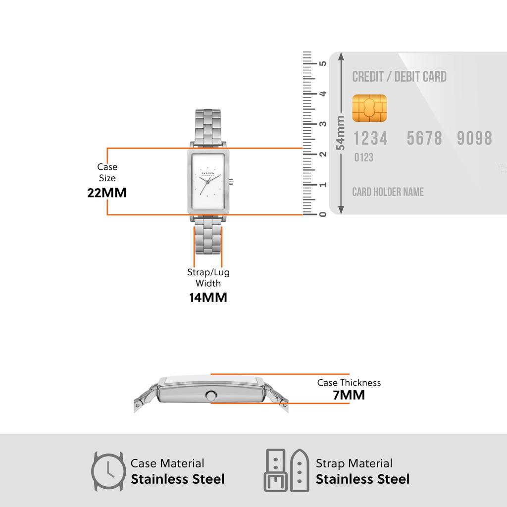 Skagen HAGEN LILLE SKW3130 Women's Silver Watch