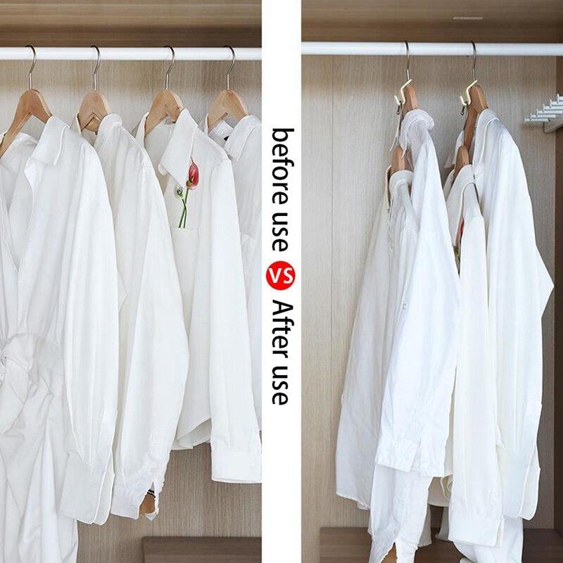 10/20 Pcs Clothes Hanger Connect Hooks for Hanger Wardrobe Closet Organizer Mini Storage Hook Wardrobe Clothes Coat Organizer Rack