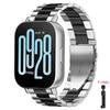 Ремешок из нержавеющей стали 22 мм для Redmi Watch 5 Active 5 Lite Металлический ремешок для Xiaomi Redmi Watch 3 Active 3 Lite Браслет Наручный ремешок