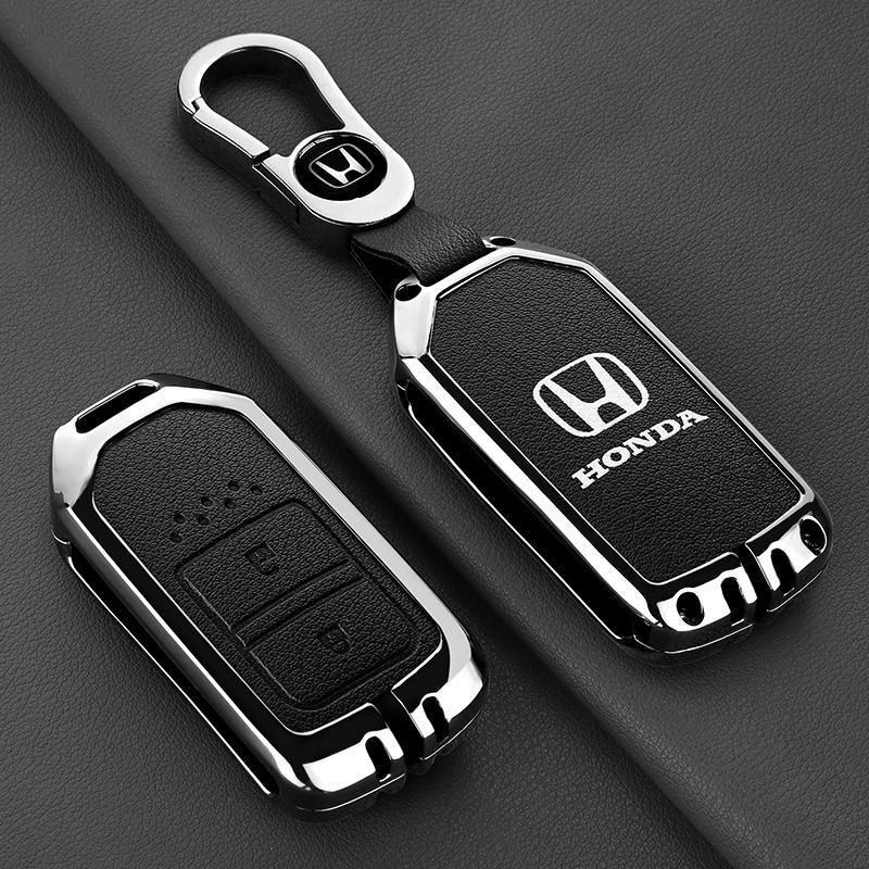 ECL1 2025 Кожаный Чехол-Кобура для Автомобильного Брелка-Ключа Для Honda CRV CR-V Fit Civic Accord HR-V HRV City Odyssey XR-V Аксессуары-Брелок