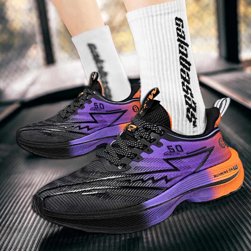 Carbon Plate Men Sports Running Shoes High Quality Breathable Lightweight Women's Training Tennis Masculino Comfortable Sneakers