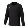 Mizuno Футболка Tough Breaker Tough PLUS Тренировочная Размер L, Водоотталкивающая, Износостойкая, 32MEC182, Унисекс, Черный,