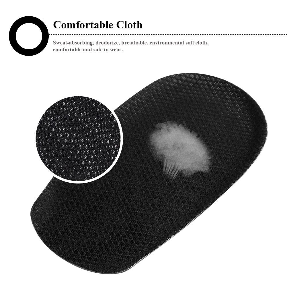 Силиконовый гель Невидимая стелька для увеличения высоты Вставка для увеличения пятки на половину длины Подкладка для обуви Подпяточник № 2