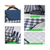 Picnic Blanket, 200 x 200cm Picnic Mat Waterproof and Sandproof Camping Mat, Large Portable Foldable Beach Mat for Travel Garden Tablecloth(Blue)