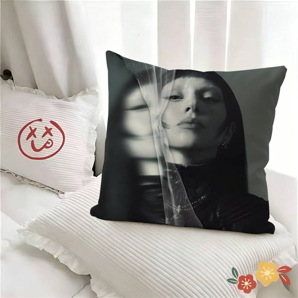 pc Singer LLady Gaga Mayhem Pillow Case Fashion Square Pillowcase Bedroom Sofa Room Ins Decoration Leisure