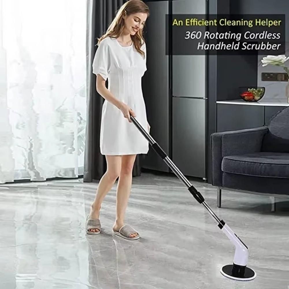 9-in-1 Electric Cleaning Brush Rechargeable Rotation Cleaning Machine Toilet