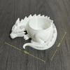 3D Printed Sleeping Dragon Planter Resin Dragon Ornament Planter Succulent Pot  For Plant Lovers
