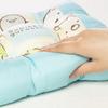 MORIPiLO Morishita Sumikko Gurashi Zabuton Подушка для стула 30x30 см для детей, школы, детского сада, девочек, товары с персонажами, синяя 4620354