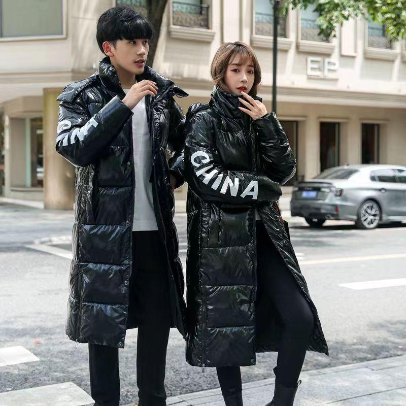 Andy Jacket Fashion Winter Shiny Party Coat Female Short Jacket Warm Nightclub Hooded Collar Fashion Female Jacket Elegant Top Fashion Casual Jacket