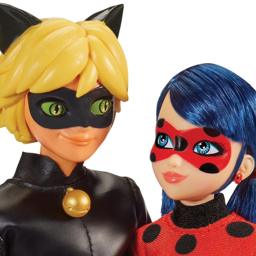 Miraculous Ladybug & Cat Noir Fashion Doll Set Fashion Dolls 2 Pack Doll Toy Gift Set