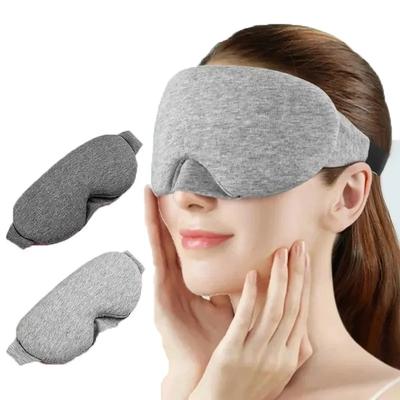 Маска для сна с 3D контурной чашкой, повязка на глаза, вогнутая формованная ночная маска для сна, блокирующая свет, с повязкой на глазу для женщин и мужчин