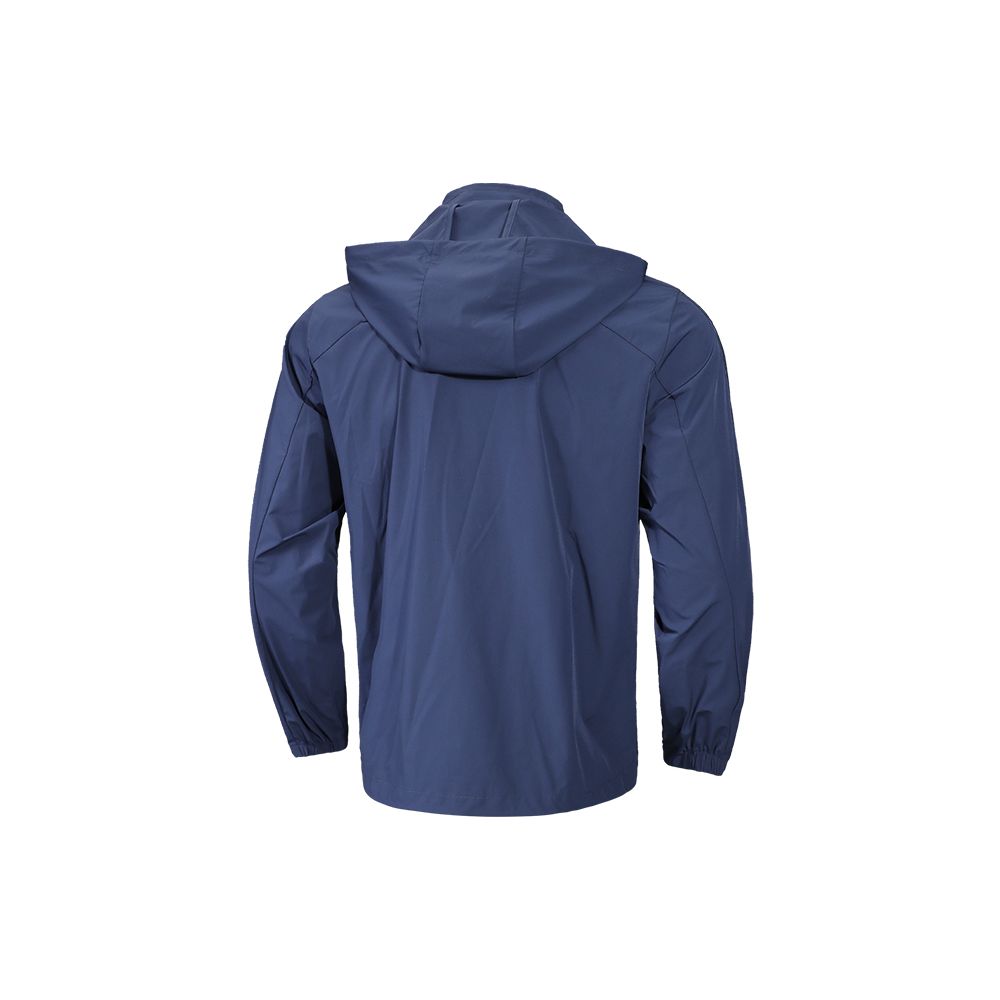 Under Armour Эластичная Складывающаяся С Капюшоном Спортивная Тканая Куртка Мужская Академический Синий 22500408-408