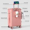 Large 20" & 24" Travel Suitcase with Universal Wheels, Drop-Resistant, Wear-Resistant, Cabin Size, Combo Lock for Women.