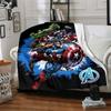 Avengers Heroes United Blanket Soft Throw Blanket For Home Bedroom Bed Sofa Travel Office Solid Christmas Blanket