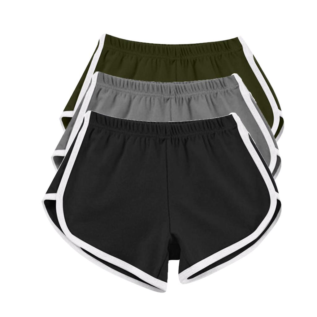 Trendy Avant-garde Hot Shorts Low Waist Thin Versatile Comfortable Sexy Legs Long Beach Yoga Sports Shorts
