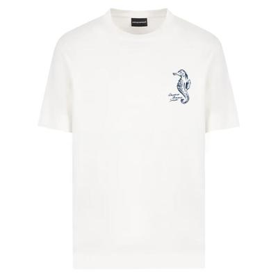 SS25 T Shirt Men's White EM001031-AF12926-U0003