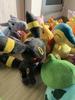 Black Color Pikachu Turtwig Doll Peluche Squirtle Cyndaquil Cubone Blastoise Oshawott  Plush Toysstuffed Doll Xmas Gift