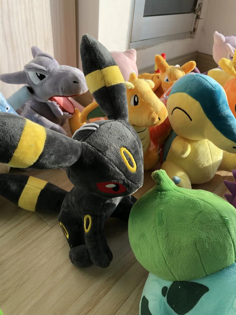 Black Color Pikachu Turtwig Doll Peluche Squirtle Cyndaquil Cubone Blastoise Oshawott Plush Toysstuffed Doll Xmas Gift