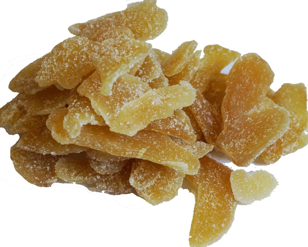 Ameyoko Otsuya Сушеный имбирь в сахаре, Для коммерческого использования, Орехи, Сухофрукты, Ингредиенты для выпечки, Имбирный сахар (1кг)