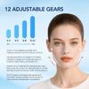 EMS Face Lifting Machine Microcurrent Face Lifter 12 Gears Facial Massager Vibration Slimming Firming V-Face Lift Device