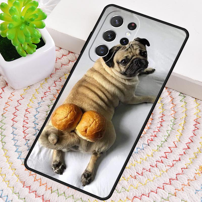 Чехол для телефона 'Ангел Мопс' для Samsung Galaxy note 10 pro S26 Ultra S23 S24 FE S25 S21 S22 PLUS противоударный Cove