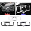 For Mercedes Benz A Class W177 A180 A200 A250 2019 2024 Car Interior Mouldings Headlight Switch Button Frame Cover Trim Sticker