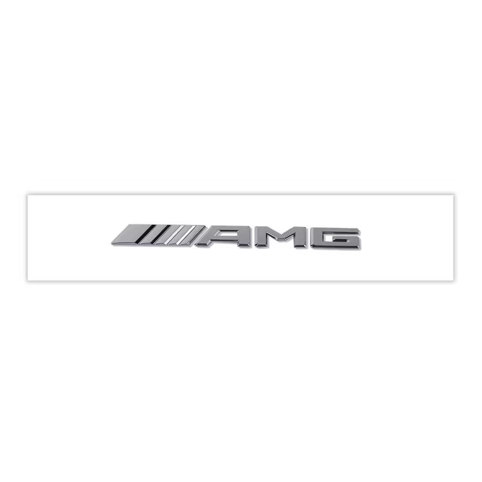 3D значок AMG для автомобиля, ABS наклейка на задний багажник, Декоративный аксессуар для Mercedes Benz W108 W124 W126 W140 W168 W169 W176 W177 W212 GLA