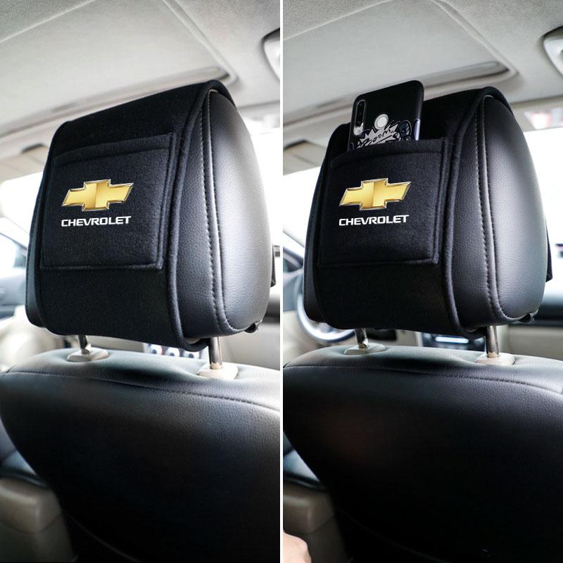 Car Seat Headrest Cover Anti-Dirty Elastic Protective Cover Car Interior For Chevrolet Colorado Cruze Spark Captiva Malibu Trax