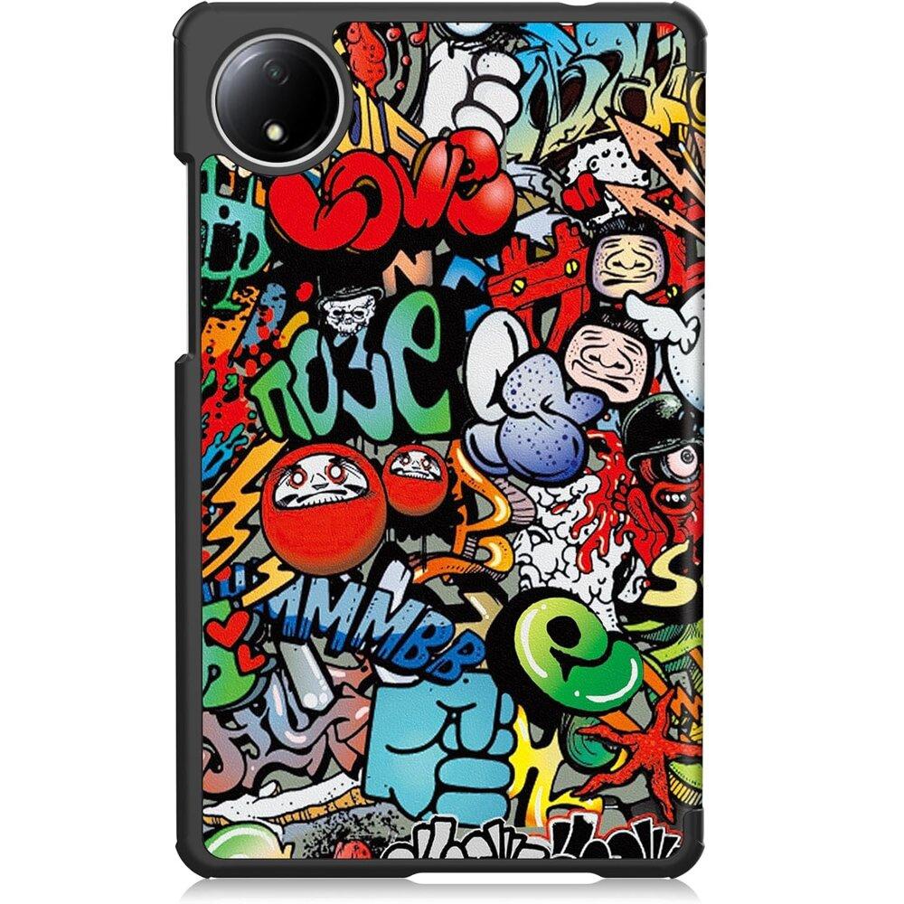 Case for Xiaomi Redmi Pad SE 8.7", Smartcase, graffiti