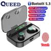 New TWS Wireless 5.3 Touch Bluetooth Headset Double -in -ear, LED Number Showing Movement