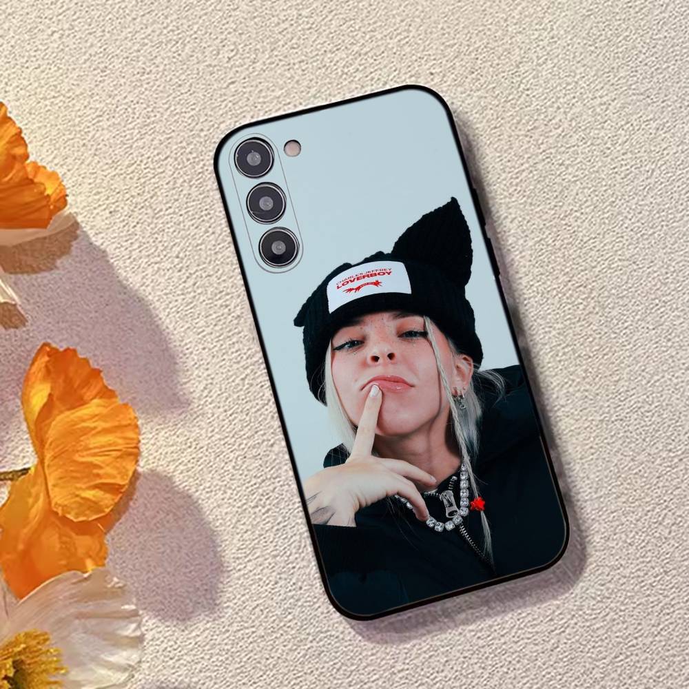Y-Young Miko Певица Модный Чехол для Телефона Для Samsung Galaxy A73,A72,A71,A70,A53,A52,A51,Мягкий Силиконовый Черный Чехол