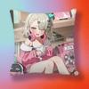 Красивая Каваи Горячая Девушка Милая ZZZ Санна Ария AOD Двусторонняя печатная наволочка Однотонная минималистичная наволочка