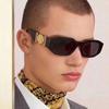 Irregular Square Sunglasses Man Brand Designer Vintage Sun Glasses Male Fashion Small Frame Candy Colors Cool