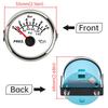 52mm Universal Oil Pressure Gauge Waterproof 0-10bar 0-145psi Marine Car Oil Pressure Gauge Sensors M10x1 NPT1/8  for Truck Boat