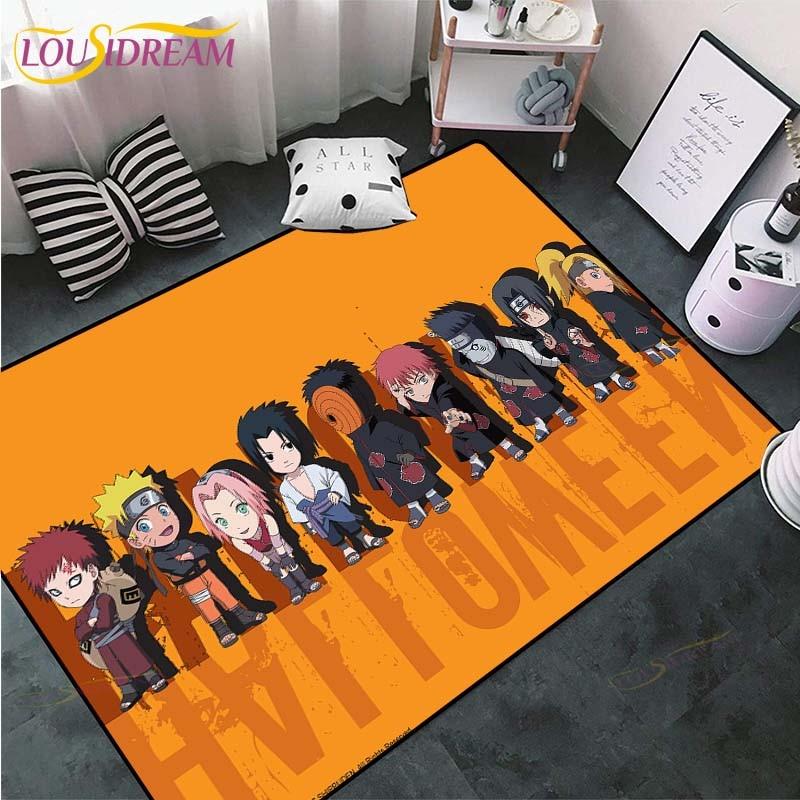 Аниме Наруто узор ковры гостиная противоскользящий коврик детские коврики для спальни коврик для йоги большой ковер декор