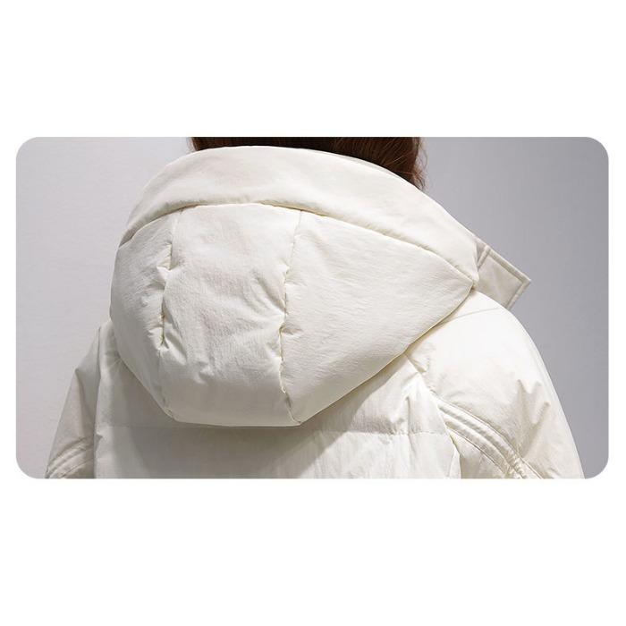 Популярное женское зимнее хлопковое пальто, утолщенное и теплое, короткий фасон, привлекательное и модное