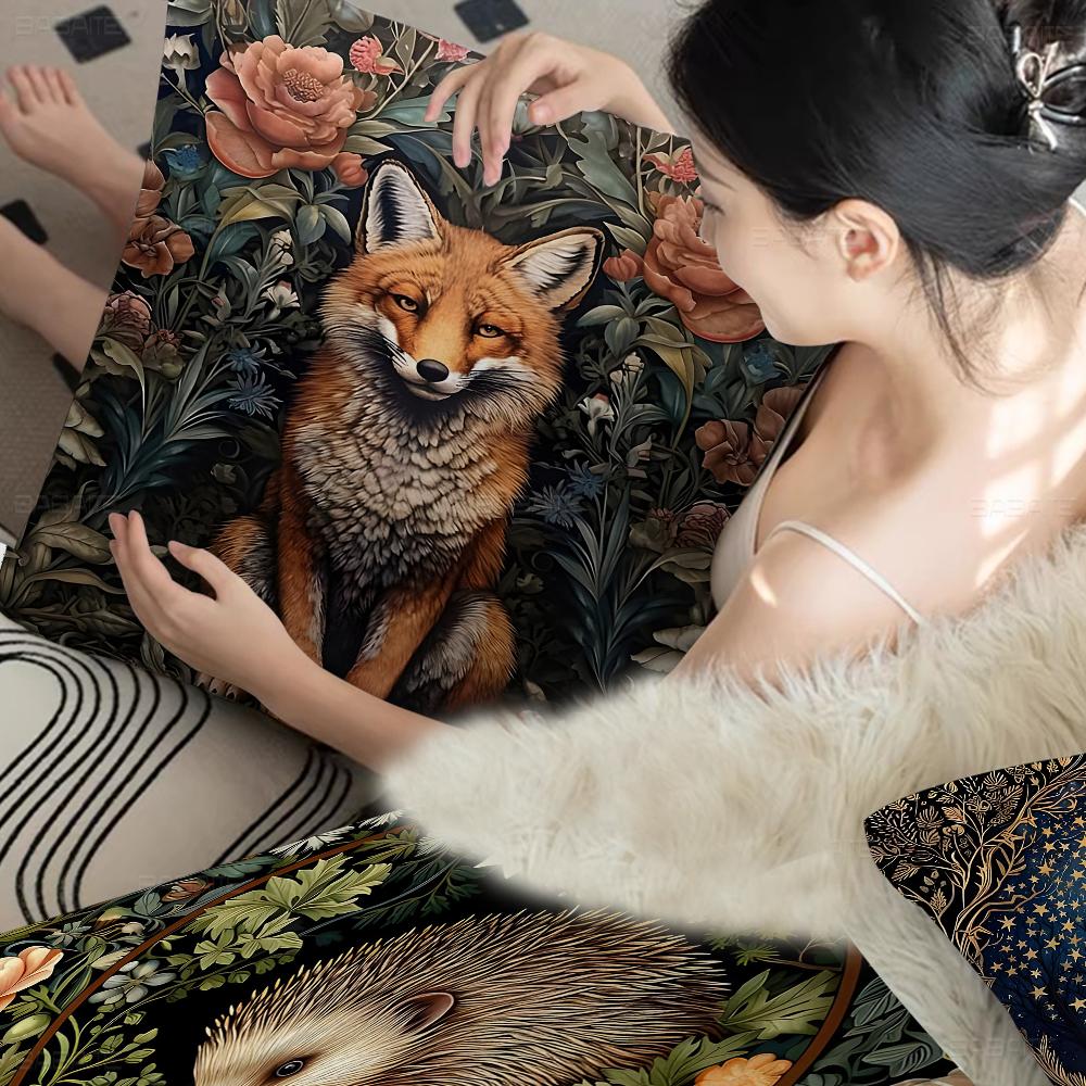 Нейтральная подушка Уильяма Морриса Аниме-подушка Подушка для головы диван-кровати Наволочка Чехол для подушки 45x45 см Мода