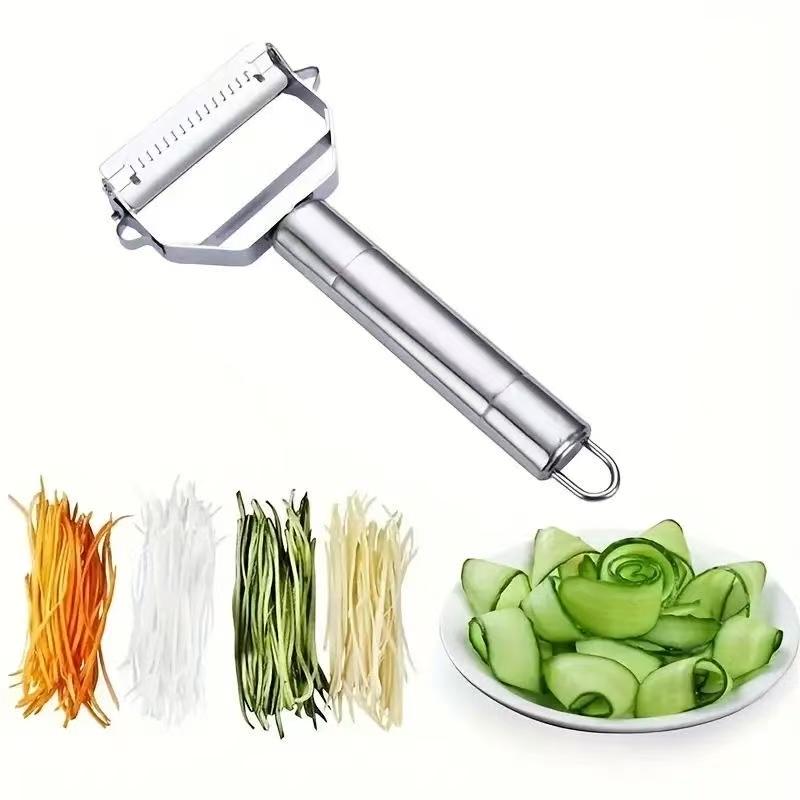 Stainless Steel Vegetable Peeler Multi-Functional Potato Peeler Fruit & Potato Slicer Vegetable Shredder for Kitchen Accessories Cooking Tools