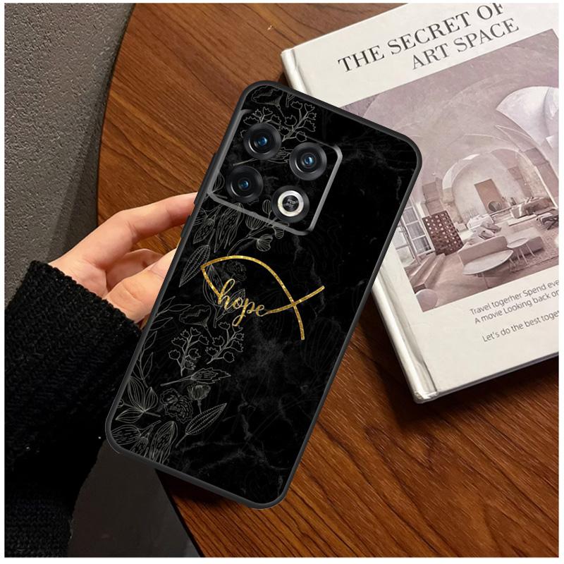 Христианская цитата из Библии Чехол для OnePlus 8T 10T 13T 10R 12R 13R 15 13 12 11 10 9 Nord 5 CE 2 3 4 Lite N20 N30