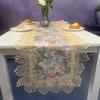 Европейский кружевной стол с флагом из жаккардовой ткани, легкий роскошный домашний прямоугольный журнальный столик, тумба под телевизор, скатерть, пылезащитный чехол