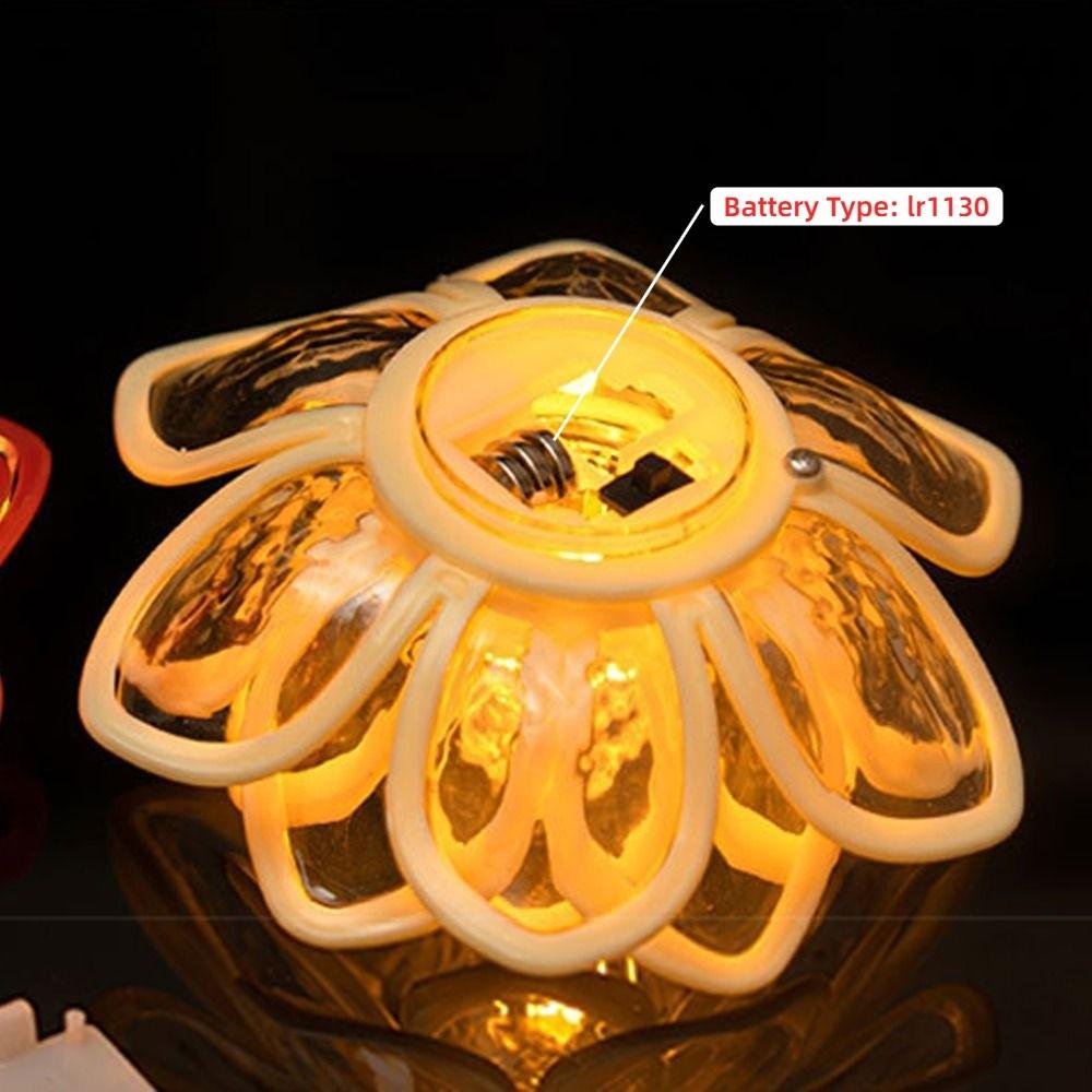 Atmosphere Lighting Electronic Candle Light Battery Operated Night Light Meditation