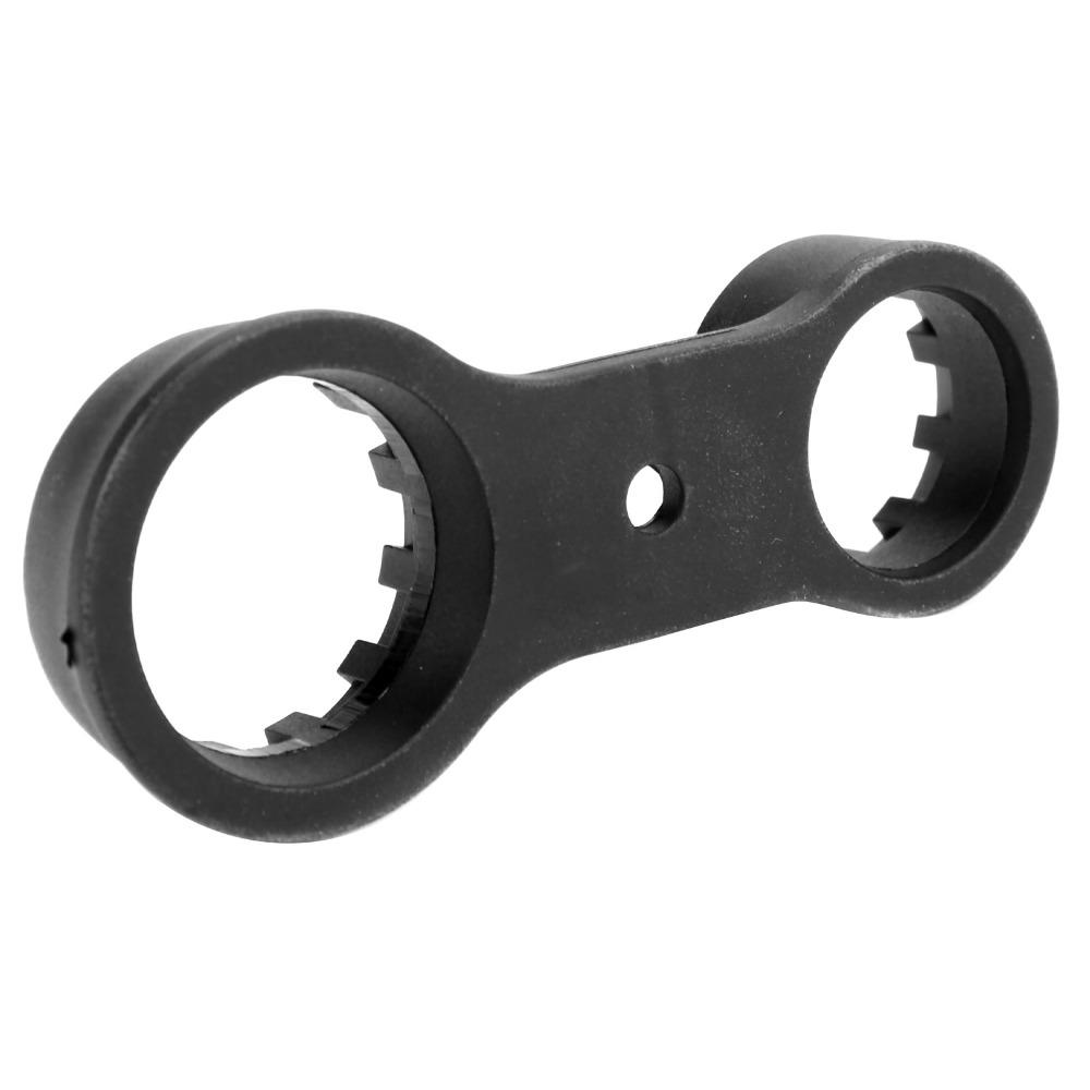 2PCS Double Head Bicycle Front Fork Wrench Plastic Bike Front Fork Cap Wrench Mountain Bike Repair