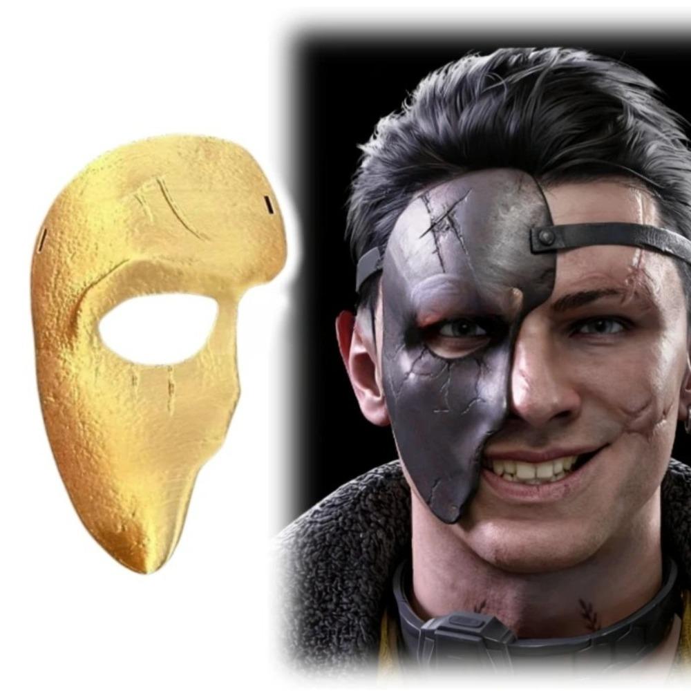 Delta Force Raven Fallen Prince Cosplay Mask Wearable Half Face Mask Cosplay 3D Printed High Precision Model Halloween