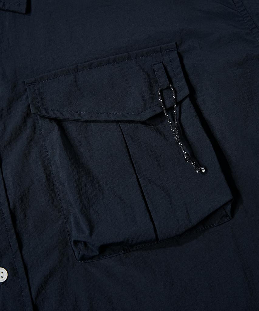 AGOD Utility Pocket Nylon Shirt [Navy]