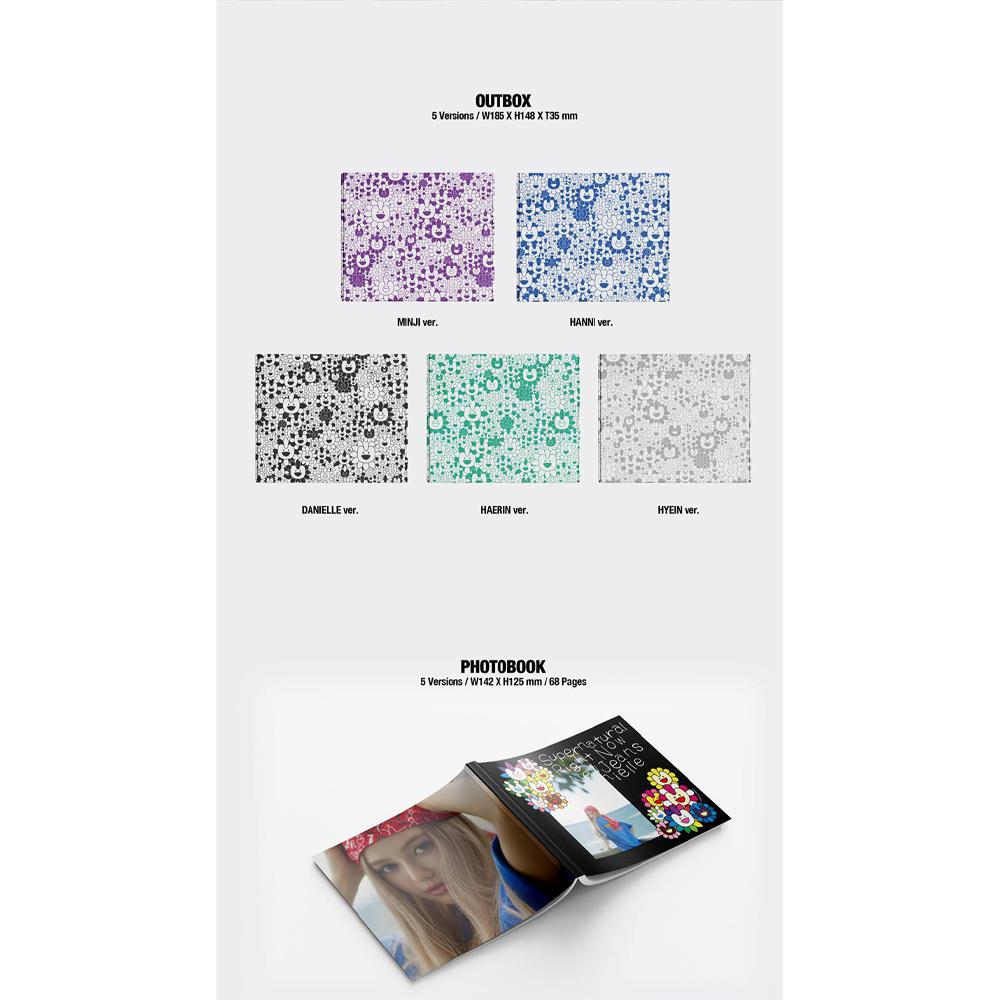 NewJeans [Сверхъестественное] Нью-Джерси X МУРАКАМИ (Крестовая сумка вер.)