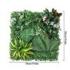 50x50CM Wall Panel Wedding Backdrop UV Protection New Home Decor DIY Lawn Carpet Artificial Plant Flower Wall