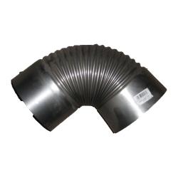 Black Stove Knee Made Of Sheet Metal 1Mm 110Mm - Rkcp 110